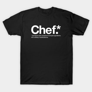 Chef Definition T-Shirt